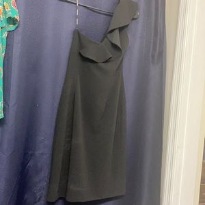 Calvin Klein mid/mini one shoulder dress